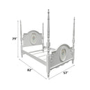 Acme Furniture Flora BD01637F Full Bed with Poster IMAGE 3