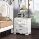 Acme Furniture Flora 3-Drawer Nightstand BD01639 IMAGE 1