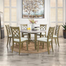 Acme Furniture Karsen DN01449 Dining Table with Marble Top IMAGE 6