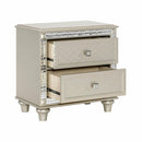 Homelegance Juliette 2-Drawer Nightstand 5844-4 IMAGE 5