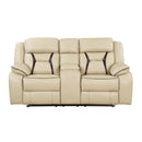 Homelegance Amite Reclining Loveseat 8229NBE-2 IMAGE 1