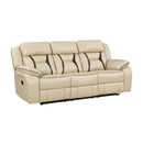 Homelegance Amite Reclining Sofa 8229NBE-3 IMAGE 2
