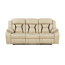 Homelegance Amite Power Reclining Sofa 8229NBE-3PW IMAGE 1