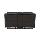 Homelegance Amite Reclining Loveseat 8229NDG-2 IMAGE 3