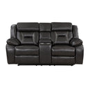 Homelegance Amite Power Reclining Loveseat 8229NDG-2PW IMAGE 1