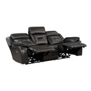 Homelegance Amite Power Reclining Sofa 8229NDG-3PW IMAGE 4