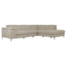 Homelegance Cinque Power Reclining Leather 2 pc Sectional 8256* IMAGE 1