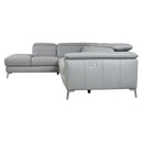 Homelegance Sectionals Power Reclining Leather 2 pc Sectional 8256GY*2LRPW IMAGE 3