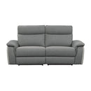 Homelegance Maroni Power Reclining Fabric Loveseat 8259DG-2PWH* IMAGE 1