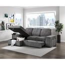 Homelegance Dadeville Fabric Sleeper Sectional 9205DG*2LC2R IMAGE 11