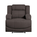Homelegance Camryn Fabric Recliner 9207CHC-1 IMAGE 1