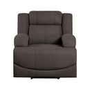 Homelegance Camryn Power Fabric Recliner 9207CHC-1PW IMAGE 1