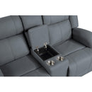 Homelegance Camryn Reclining Fabric Loveseat 9207GPB-2 IMAGE 5