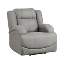 Homelegance Camryn Power Fabric Recliner 9207GRY-1PW IMAGE 2