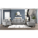 Homelegance Beven Stationary Fabric Loveseat 9208GY-2 IMAGE 6