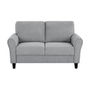 Homelegance Ellery Stationary Fabric Loveseat 9209DG-2 IMAGE 1