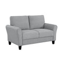 Homelegance Ellery Stationary Fabric Loveseat 9209DG-2 IMAGE 2