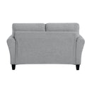 Homelegance Ellery Stationary Fabric Loveseat 9209DG-2 IMAGE 3