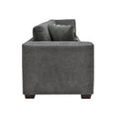 Homelegance Sidney Fabric 2 pc Sectional 9212GRY*23L3R IMAGE 8