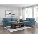 Homelegance Kinsale Stationary Fabric Loveseat 9240BUE-2 IMAGE 5