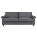 Homelegance Kinsale Stationary Fabric Sofa 9240DGY-3 IMAGE 1