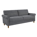 Homelegance Kinsale Stationary Fabric Sofa 9240DGY-3 IMAGE 2