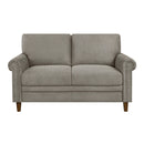 Homelegance Kinsale Stationary Fabric Loveseat 9240GBR-2 IMAGE 1