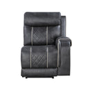 Homelegance Gabriel Power Reclining Fabric 6 pc Sectional 9377GRY*6LCRRPW IMAGE 17