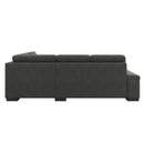 Homelegance Brooklyn Park Fabric Sleeper Sectional 9390DG*22LRC IMAGE 6