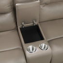 Homelegance LeGrande Power Reclining Leather 4 pc Sectional 9429TP*4LCRRPWH IMAGE 9