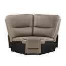 Homelegance LeGrande Power Reclining Leather 6 pc Sectional 9429TP*6RCLRPWH IMAGE 13