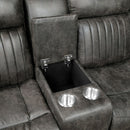 Homelegance Centeroak Reclining Fabric 3 pc Sectional 9479BRG*SC IMAGE 6