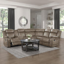 Homelegance Centeroak Reclining Fabric 3 pc Sectional 9479SDB*SC IMAGE 7