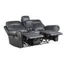 Homelegance Granville Reclining Loveseat 9488GY-2 IMAGE 4