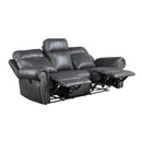Homelegance Granville Reclining Sofa 9488GY-3 IMAGE 4