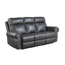 Homelegance Granville Power Reclining Sofa 9488GY-3PW IMAGE 2
