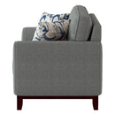 Homelegance Blue Lake Stationary Fabric Loveseat 9806GRY-2 IMAGE 3