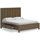 Signature Design by Ashley Cabalynn B974B8 King Panel Bed with Storage IMAGE 2