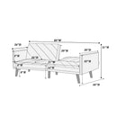 Poundex F8505 Adjustable Sofa IMAGE 8