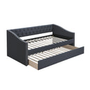 Poundex F9454 Day Bed with Slats + Trundle IMAGE 2
