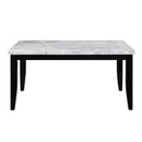 Acme Furniture Hussein DN01446 Dining Table with Marble Top IMAGE 8