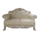 Acme Furniture Dresden Stationary Polyurethane Loveseat LV01689 IMAGE 3