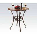 Acme Furniture Round Tavio Pub Height Dining Table 96069KIT IMAGE 1