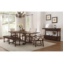 Acme Furniture Tanner Dining Table with Trestle Base 60830 IMAGE 2