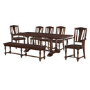Acme Furniture Tanner Dining Table with Trestle Base 60830 IMAGE 4