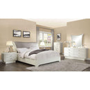 Acme Furniture Bellagio King Upholstered Sleigh Bed 20387EK IMAGE 2