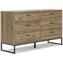 Signature Design by Ashley Deanlow EB1866-231 Six Drawer Dresser IMAGE 1