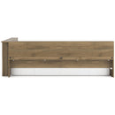 Signature Design by Ashley Deanlow EB1866B5 Full Bookcase Storage Bed IMAGE 3