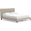 Signature Design by Ashley Cielden B1199-94 California King Upholstered Bed with Roll Slats IMAGE 1