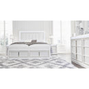 Signature Design by Ashley Chalanna B822B5 California King Upholstered Storage Bed IMAGE 10